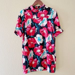 Zara Poppy Flower Dress